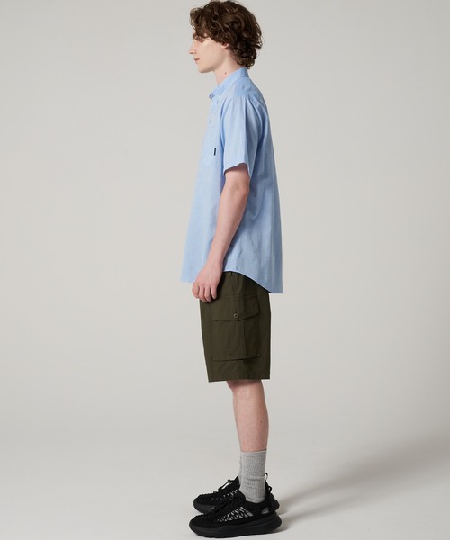Eddie Bauer(エディーバウアー)の「コットンリネン 半袖シャツ(シャツ/ブラウス・メンズ・グレー/サックスブルー/ネイビー/ホワイト・S/XXL/XL/L/M)」の13枚目の写真