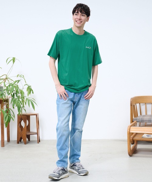 Arnold Palmer(アーノルドパーマー)の「シェア レイングラフィック バックロゴ Tシャツ(Tシャツ/カットソー・レディース・ホワイト/グリーン・S/XS/L/M/LL)」の17枚目の写真