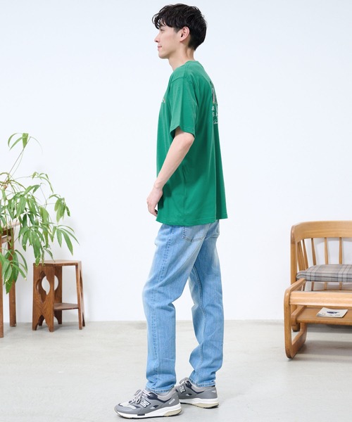 Arnold Palmer(アーノルドパーマー)の「シェア レイングラフィック バックロゴ Tシャツ(Tシャツ/カットソー・レディース・ホワイト/グリーン・S/XS/L/M/LL)」の18枚目の写真