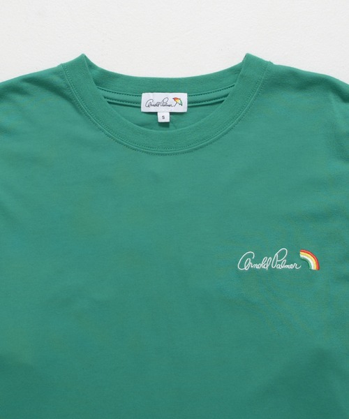 Arnold Palmer(アーノルドパーマー)の「シェア レイングラフィック バックロゴ Tシャツ(Tシャツ/カットソー・レディース・ホワイト/グリーン・S/XS/L/M/LL)」の22枚目の写真