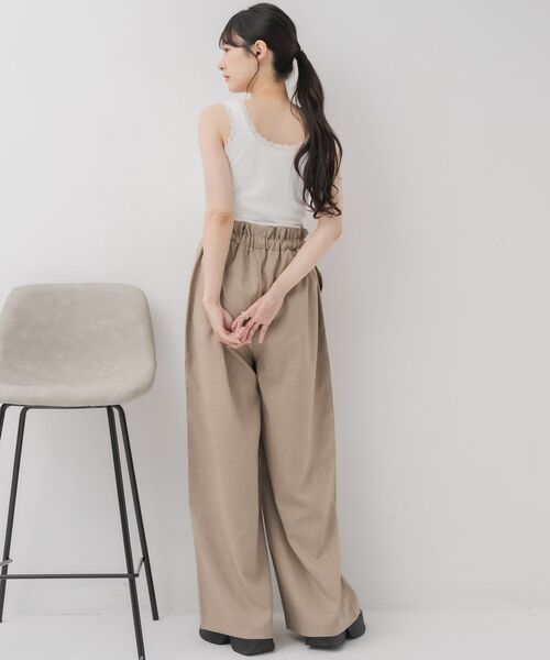 RETRO GIRL（レトロガール）の「カップ付レースタンク（タンクトップ・レディース・ライトグレー/ブラック/オフホワイト・FREE）」の20枚目の写真