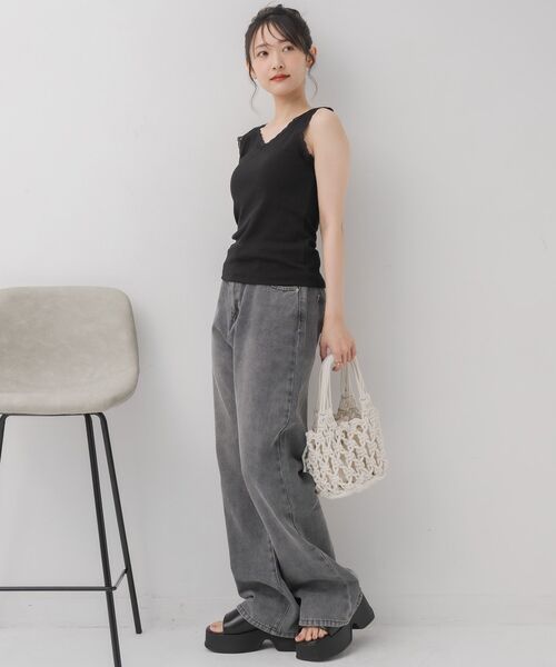 最新最全の セール】カップ付レースタンク（タンクトップ）｜RETRO GIRL スーツ・フォーマル・ドレス