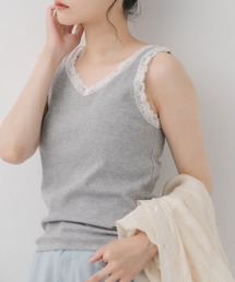 タンクトップ（グレー/灰色系・カップ付き）ファッション通販