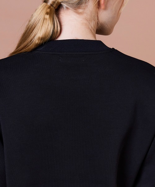 DOUBLE STANDARD CLOTHING(ダブルスタンダードクロージング)の「ダンボールロゴニット(ニット/セーター・レディース・ベージュ/ブラック・FREE)」の11枚目の写真