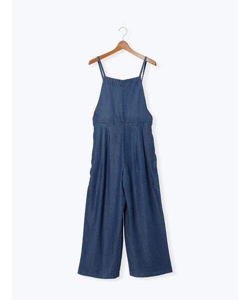 Lugnoncure（ルノンキュール）の「デニムサロペット（サロペット/オーバーオール・レディース・ブラック/ネイビー・F）」の10枚目の写真