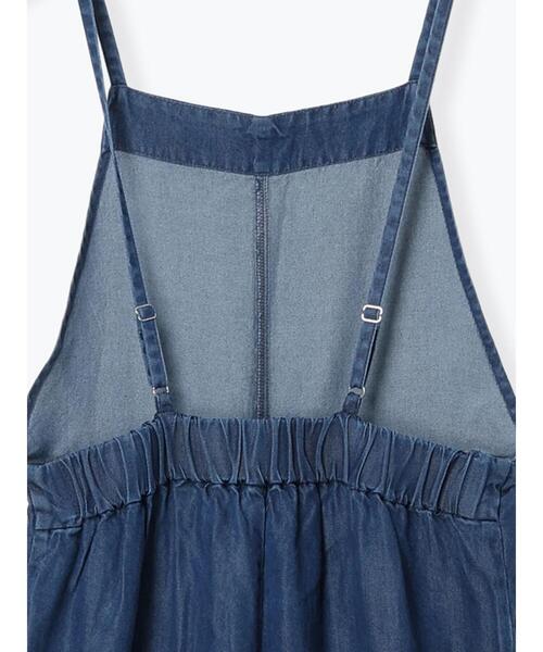 Lugnoncure（ルノンキュール）の「デニムサロペット（サロペット/オーバーオール・レディース・ブラック/ネイビー・F）」の15枚目の写真