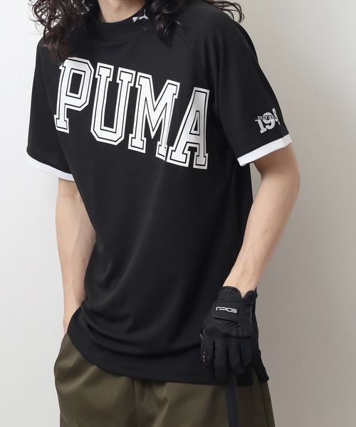 セール】ゴルフ セッショクレイカンSSモックネック（Tシャツ