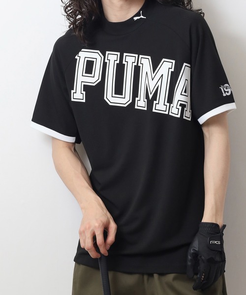 セール】ゴルフ セッショクレイカンSSモックネック（Tシャツ