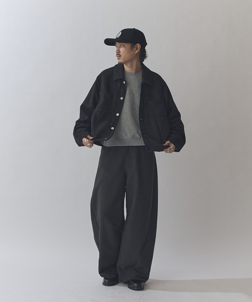 フェイクスウェード トラッカージャケット（ブルゾン）｜Lui's（ルイス