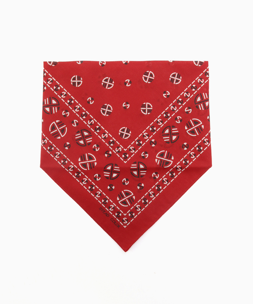 JOURNAL STANDARD J.S HOMESTEAD（ジャーナルスタンダードホームステッド）の「Stead / バンダナ スナップ（ハット・メンズ・レッド・FREE）」の2枚目の写真