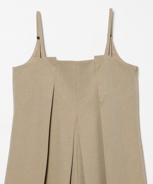 EMMEL REFINES(エメルリファインズ)の「<EMMEL REFINES>EM ボックスタック キャミサロペット(サロペット/オーバーオール・レディース・ダークブラウン/ベージュ・S/M/XS)」の12枚目の写真
