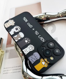 NOLITA LABORATORY（ノリータラボラトリー）の「【 NOLITA / ノリータ 】 猫の手 バンパータイプ アイフォンカバー アイフォンケース iphone 15 / 15pro / 16 / 16pro（スマホケース/カバー・キッズ）」