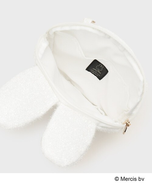 OPAQUE.CLIP（オペークドットクリップ）の「【miffyコラボ】フェイス型2ＷＡＹキラキラミニショルダーバッグ（ショルダーバッグ・レディース・オフホワイト/ブラック/ライトベージュ・00）」の18枚目の写真