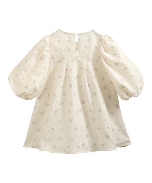 MERAKI（メラキ）の「ペプラムフラワーパフスリーブブラウス（シャツ/ブラウス・レディース・イエロー/ホワイト/アイボリー/ブルー・FREE）」の11枚目の写真