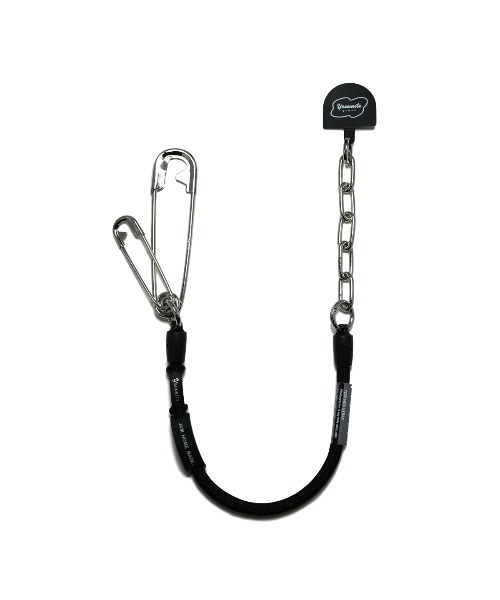 JAM HOME MADE(ジャムホームメイド)の「YOSEMITE STRAP/ヨセミテストラップ SHINKA マルチスマホコードチェーン ショート(ウォレットチェーン・メンズ・ブラック×ゴールド/ブラック×シルバー/ブラック×ブラック・ONE SIZE)」の3枚目の写真