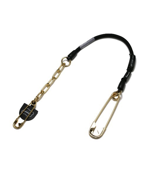 JAM HOME MADE(ジャムホームメイド)の「YOSEMITE STRAP/ヨセミテストラップ SHINKA マルチスマホコードチェーン ショート(ウォレットチェーン・メンズ・ブラック×ゴールド/ブラック×シルバー/ブラック×ブラック・ONE SIZE)」の6枚目の写真