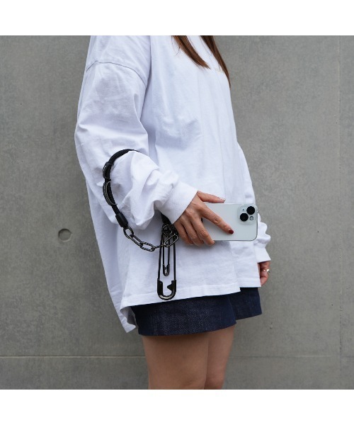 JAM HOME MADE(ジャムホームメイド)の「YOSEMITE STRAP/ヨセミテストラップ SHINKA マルチスマホコードチェーン ショート(ウォレットチェーン・メンズ・ブラック×ゴールド/ブラック×シルバー/ブラック×ブラック・ONE SIZE)」の15枚目の写真