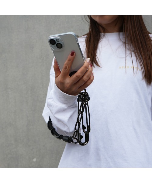 JAM HOME MADE(ジャムホームメイド)の「YOSEMITE STRAP/ヨセミテストラップ SHINKA マルチスマホコードチェーン ショート(ウォレットチェーン・メンズ・ブラック×ゴールド/ブラック×シルバー/ブラック×ブラック・ONE SIZE)」の18枚目の写真
