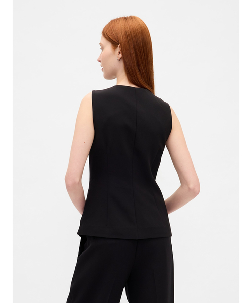 GAP(ギャップ)の「ハイネック ベスト(ベスト・レディース・ブラック・XS/L/XXS/S/M)」の9枚目の写真