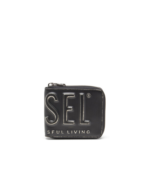 メンズ 二つ折りウォレット DSL 3D DSL 3D- BI FOLD COIN ZIP XS（財布