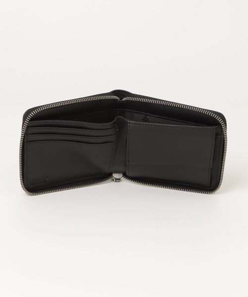メンズ 二つ折りウォレット DSL 3D DSL 3D- BI FOLD COIN ZIP XS（財布