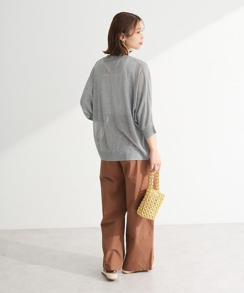 ELENCARE DUE(エレンカーレデュエ)の「・ELENCARE DUE ダブルウエストパンツ(その他パンツ・レディース・ブラウン/チャコールグレー/ベージュ・FREE)」の6枚目の写真