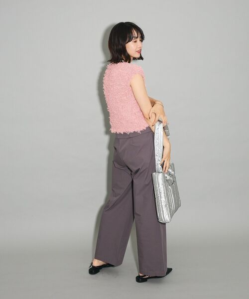 ELENCARE DUE(エレンカーレデュエ)の「・ELENCARE DUE ダブルウエストパンツ(その他パンツ・レディース・ブラウン/チャコールグレー/ベージュ・FREE)」の14枚目の写真