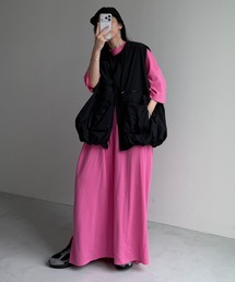HANSODE super loose light sweatee one piece / 半袖スウェッティーワンピース(スーパールーズタイプ)