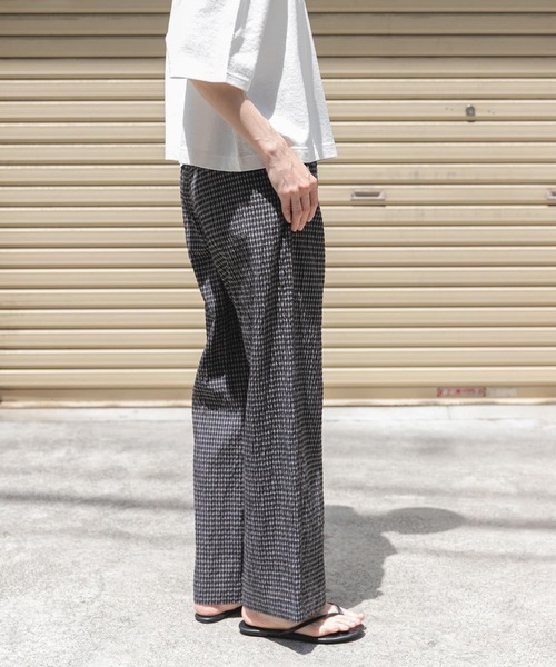 FORK&SPOON(フォークアンドスプーン)の「FORK&SPOON サッカーチェックイージーパンツ(その他パンツ・レディース・グレー系その他/ブラウン系その他・1/2)」の11枚目の写真