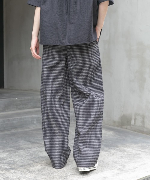 FORK&SPOON(フォークアンドスプーン)の「FORK&SPOON サッカーチェックイージーパンツ(その他パンツ・レディース・グレー系その他/ブラウン系その他・1/2)」の18枚目の写真