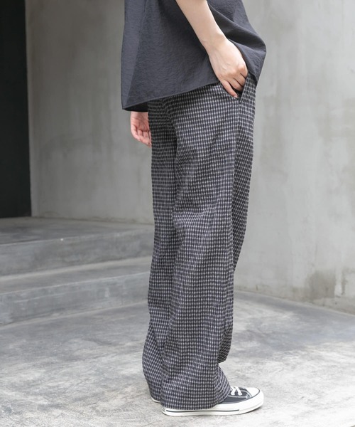 FORK&SPOON(フォークアンドスプーン)の「FORK&SPOON サッカーチェックイージーパンツ(その他パンツ・レディース・グレー系その他/ブラウン系その他・1/2)」の19枚目の写真