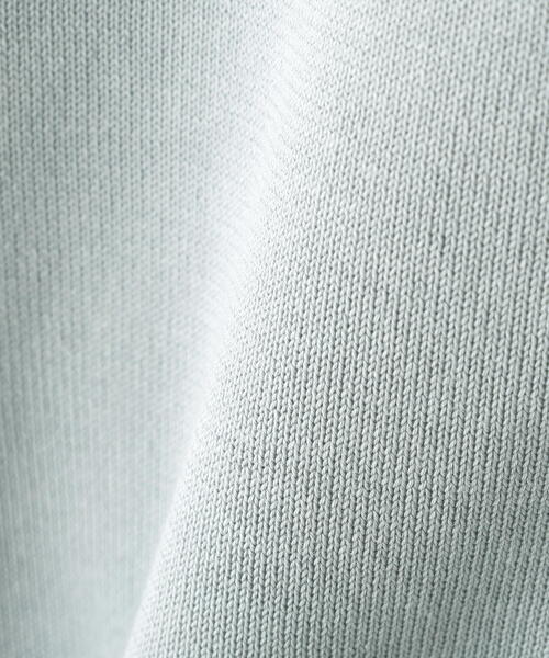 human woman（ヒューマンウーマン）の「◆オーガニックコットン混プレーティングカーディガン（カーディガン/ボレロ・レディース・グレー/ブルー/ブラウン・MEDIUM）」の19枚目の写真