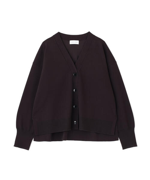 human woman（ヒューマンウーマン）の「◆オーガニックコットン混プレーティングカーディガン（カーディガン/ボレロ・レディース・グレー/ブルー/ブラウン・MEDIUM）」の18枚目の写真