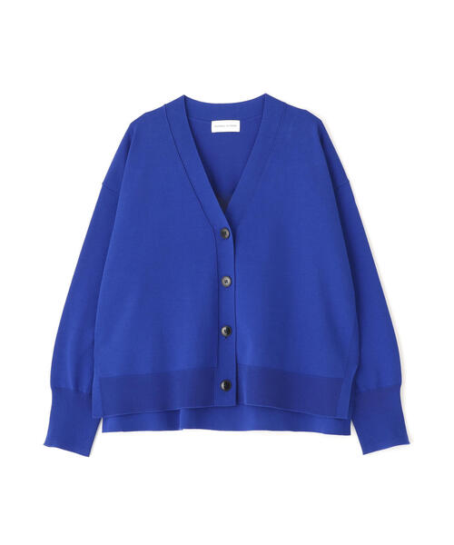 human woman（ヒューマンウーマン）の「◆オーガニックコットン混プレーティングカーディガン（カーディガン/ボレロ・レディース・グレー/ブルー/ブラウン・MEDIUM）」の13枚目の写真