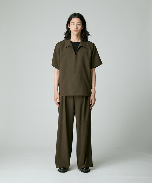 パンツ koki セール】ストリートシック 2タック ワイドバギーパンツ produce by