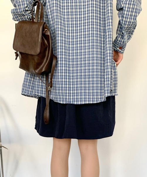 Teem Store(チームストア)の「ハイウエストミディアムスカート(スカート・レディース・ブラック/ネイビー・M/S)」の15枚目の写真