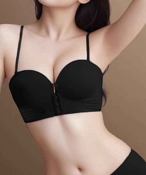 Miniministore（ミニミニストア）の「ストラップレスブラ盛れるずれない落ちない（ブラジャー・レディース・アイボリー/ブラウン/ブラック/ベージュ・M/XL/L/S）」の12枚目の写真