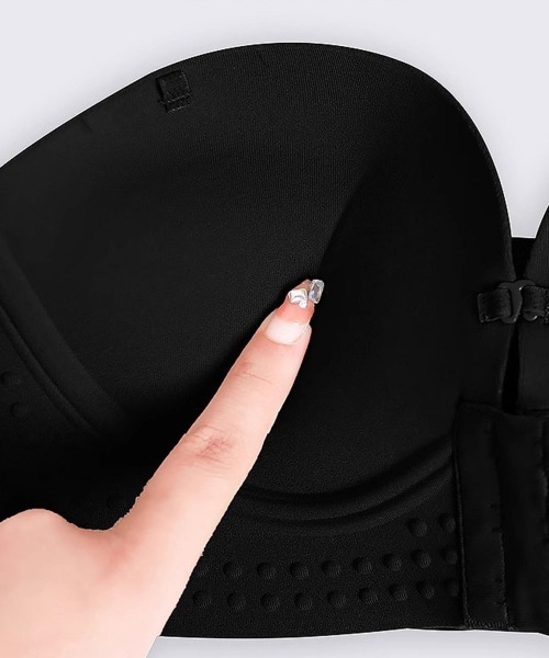 Miniministore（ミニミニストア）の「ストラップレスブラ盛れるずれない落ちない（ブラジャー・レディース・アイボリー/ブラウン/ブラック/ベージュ・M/XL/L/S）」の21枚目の写真