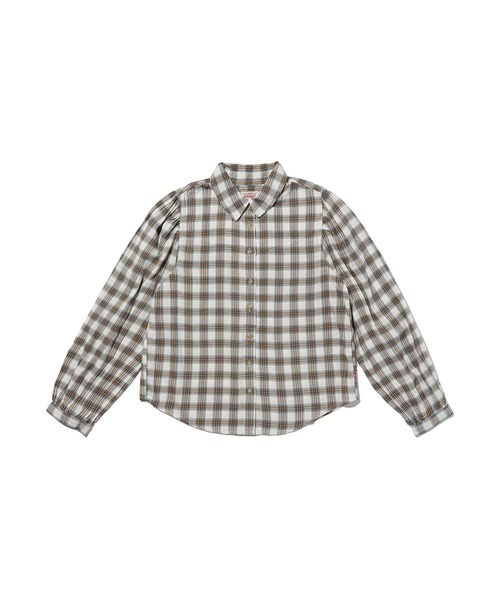 Levi's（リーバイス）の「Levi's/リーバイス Journey ウエスタンシャツ（シャツ/ブラウス・レディース・ブラウン・M/S/XS）」の5枚目の写真