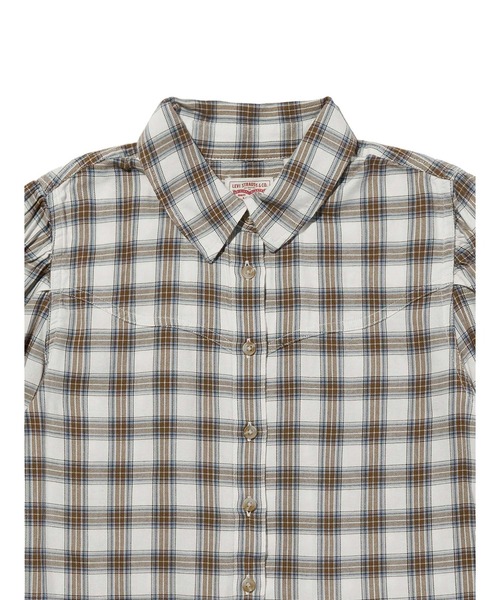 Levi's（リーバイス）の「Levi's/リーバイス Journey ウエスタンシャツ（シャツ/ブラウス・レディース・ブラウン・M/S/XS）」の7枚目の写真
