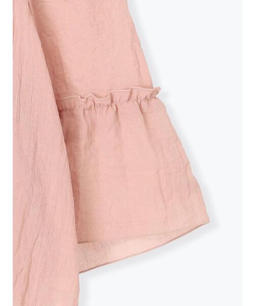 ehka sopo（エヘカソポ）の「スクエアネックフレアーブラウス（シャツ/ブラウス・レディース・キナリ/ブラック/ピンク・F）」の18枚目の写真