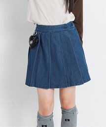 チャーム付きプリーツスカパン