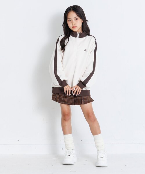 algy(アルジー)の「チャーム付きプリーツスカパン(スカート・キッズ・ブラウン/グレー/ブルー/インディゴブルー・SMALL/MEDIUM/X-SMALL/XX-SMALL)」の10枚目の写真