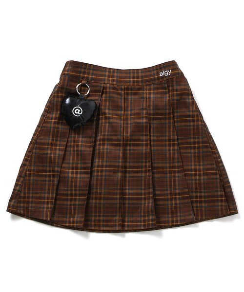 algy(アルジー)の「チャーム付きプリーツスカパン(スカート・キッズ・ブラウン/グレー/ブルー/インディゴブルー・SMALL/MEDIUM/X-SMALL/XX-SMALL)」の21枚目の写真