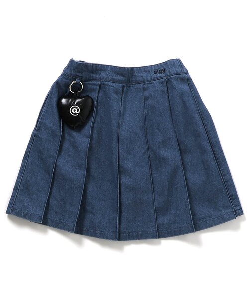 algy(アルジー)の「チャーム付きプリーツスカパン(スカート・キッズ・ブラウン/グレー/ブルー/インディゴブルー・SMALL/MEDIUM/X-SMALL/XX-SMALL)」の22枚目の写真