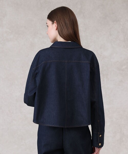 セール】【セットアップ対応商品】デニムライクステンカラー