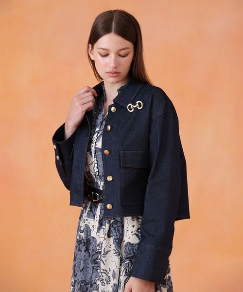 セール】【セットアップ対応商品】デニムライクステンカラー