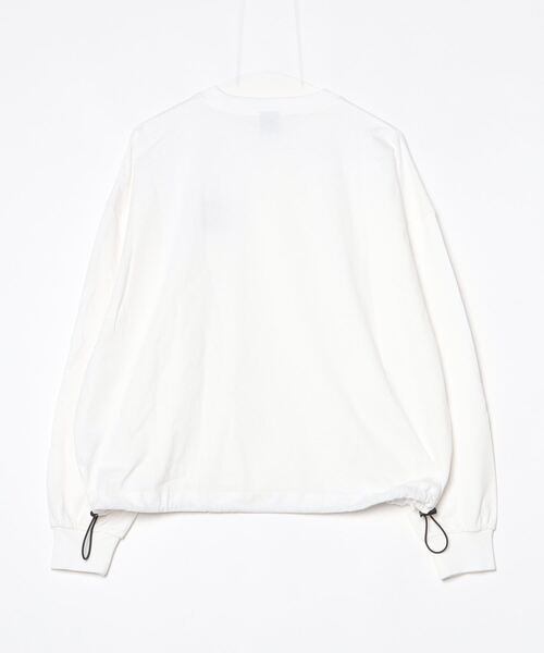 PARIS SAINT-GERMAIN（パリサンジェルマン）の「【Paris Saint-Germain/パリサンジェルマン】裾ドロスト エンブレムロゴ ロングスリーブTシャツ（Tシャツ/カットソー・メンズ・ブラック/スミクロ/ホワイト・L/M/XL）」の14枚目の写真