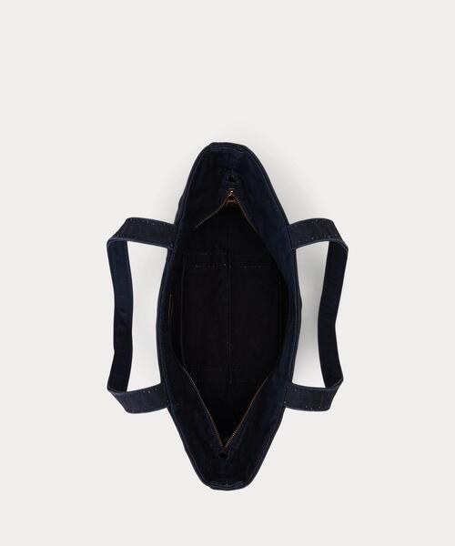 ロゴ キャンバス スモール トート（トートバッグ）｜POLO RALPH LAUREN