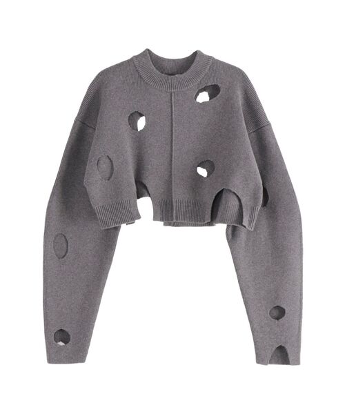 トップス UN3D CABLE VOLUME KNIT UN3D. ニット セーター 「UN3D./アンスリード」W TURTLE KNIT